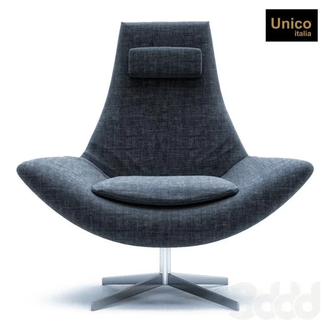 Armchair Unico Italia Zero Quattro POL002